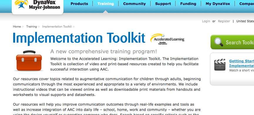 dynavox implementation toolkit